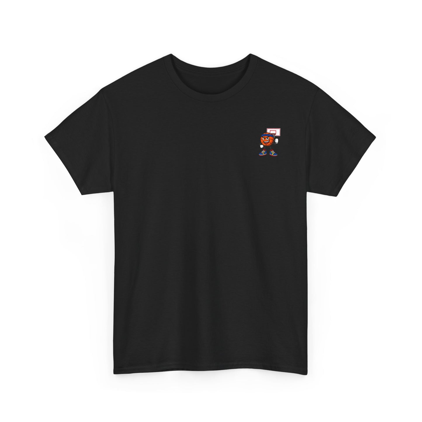 Short Sleeve Black Basketball Tee Shirt