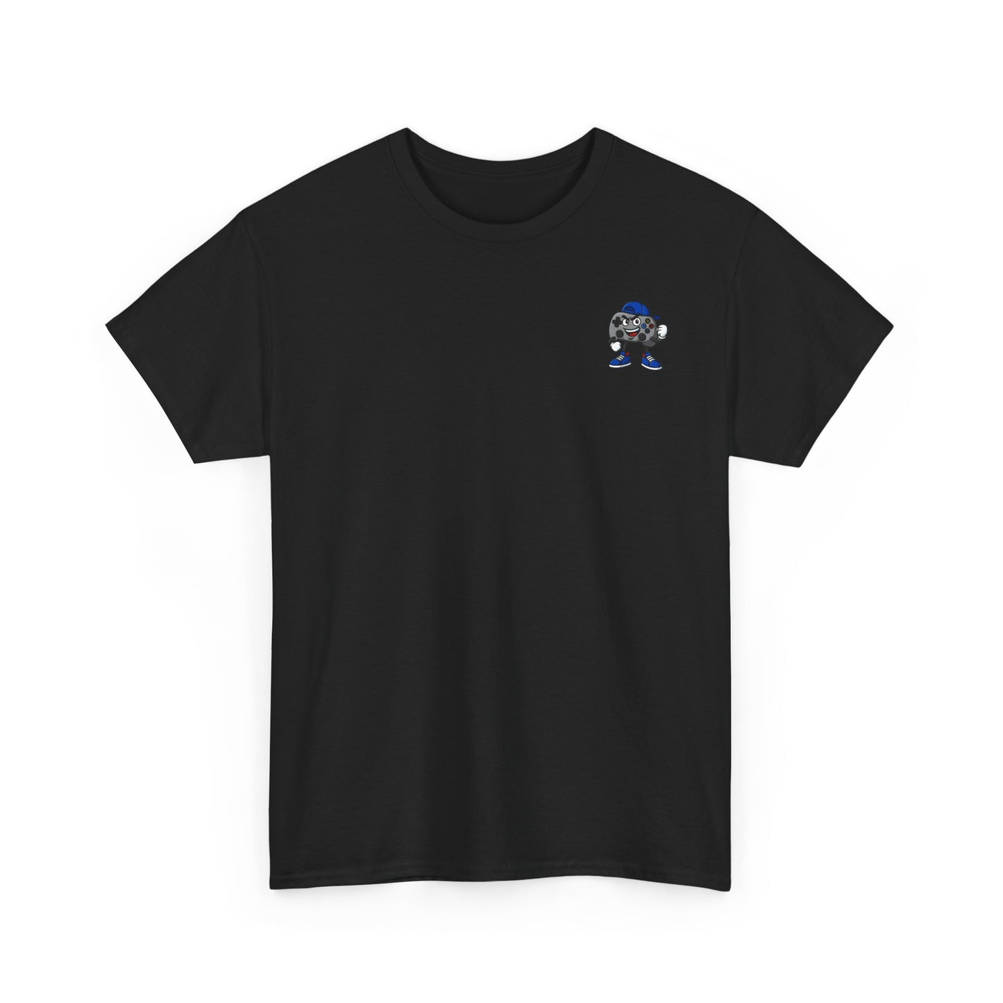 Short Sleeve Gamer Black Tee Shirt