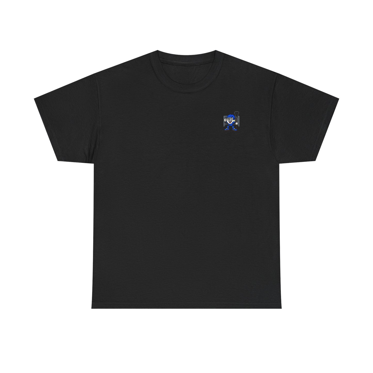 Short Sleeve Black Lacrosse Tee Shirt