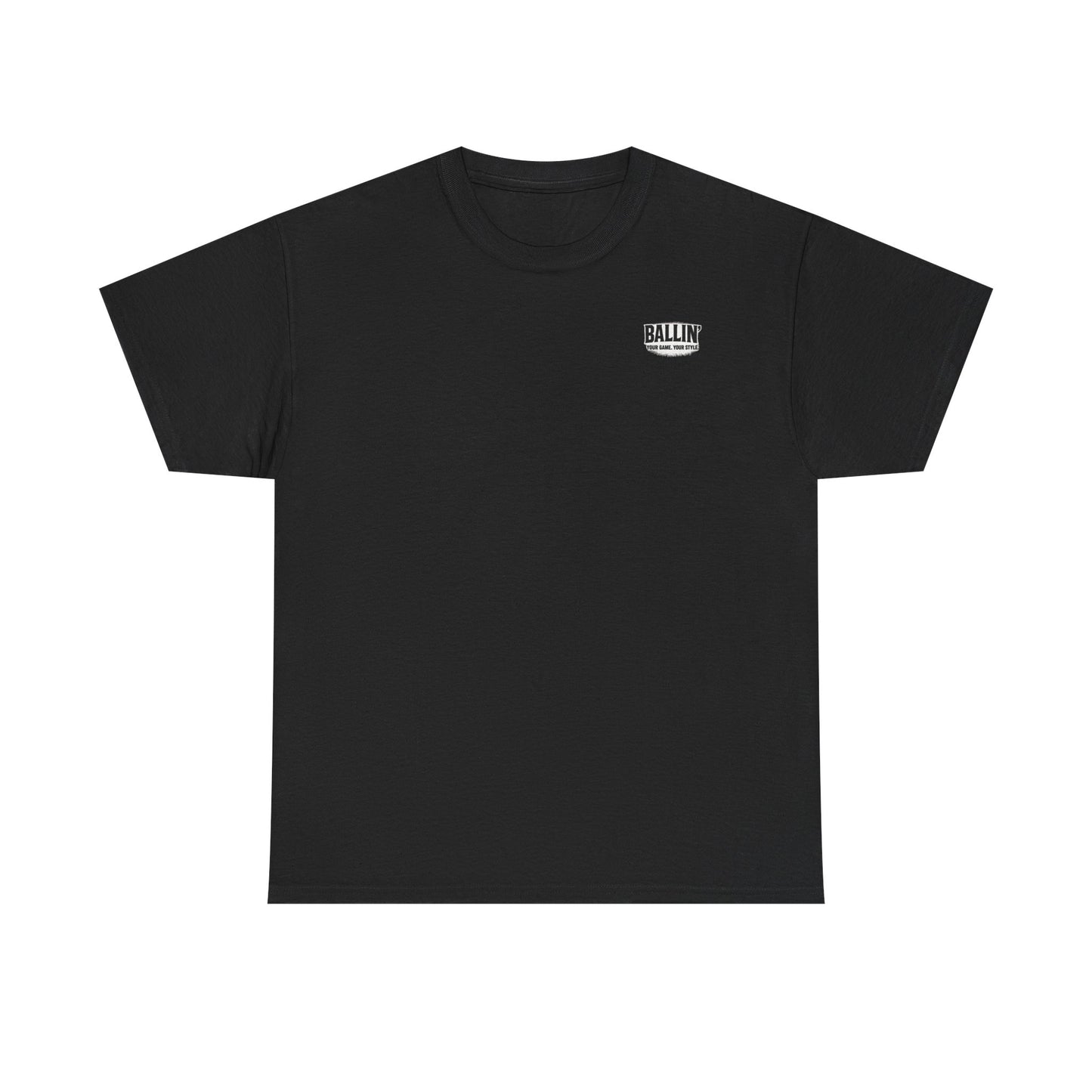 Short Sleeve Black Logo Tee Shirt