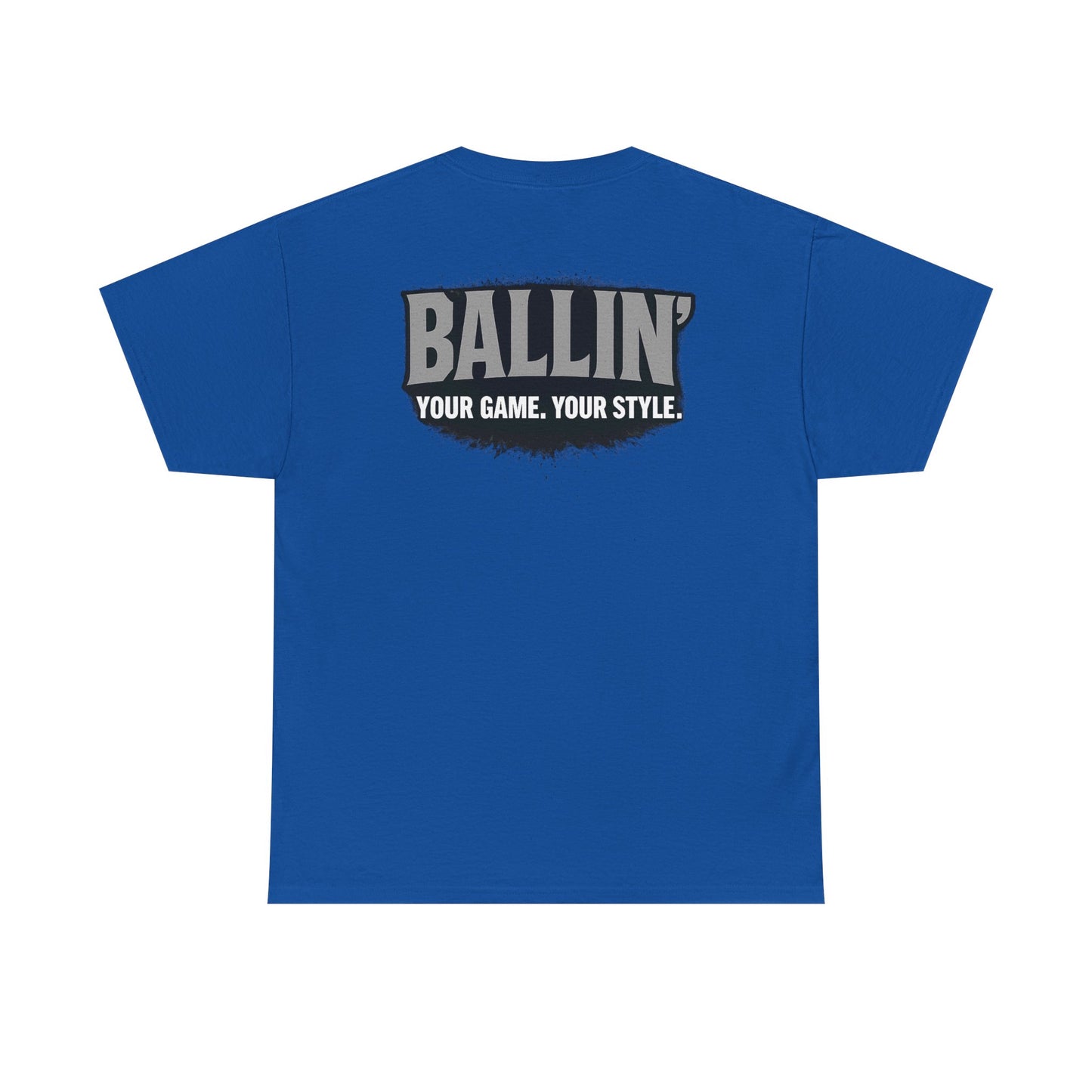 Short Sleeve Hockey Cobalt Blue Tee Shirt