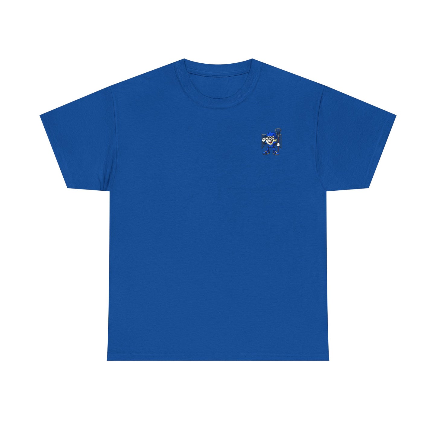 Short Sleeve Cobalt Blue Lacrosse Tee Shirt