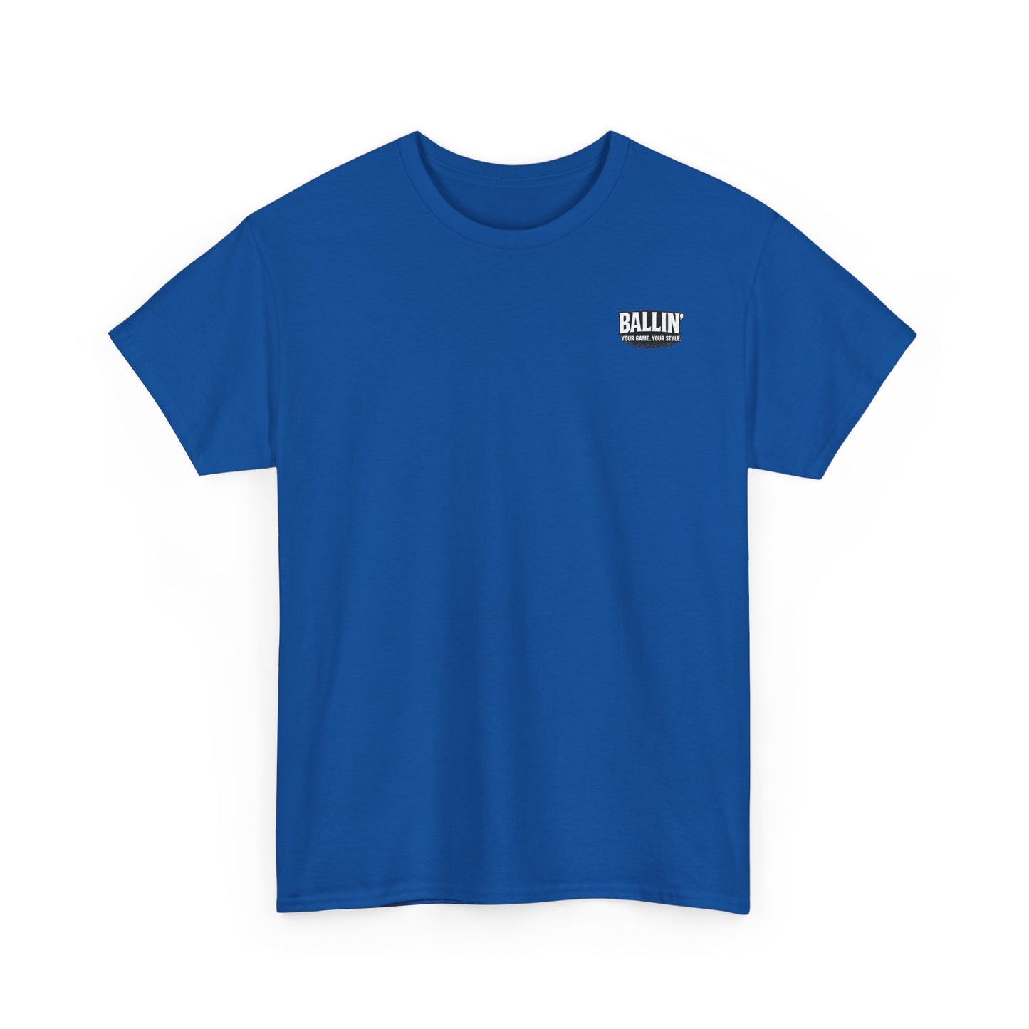 Short Sleeve Cobalt Blue Logo Tee Shirt