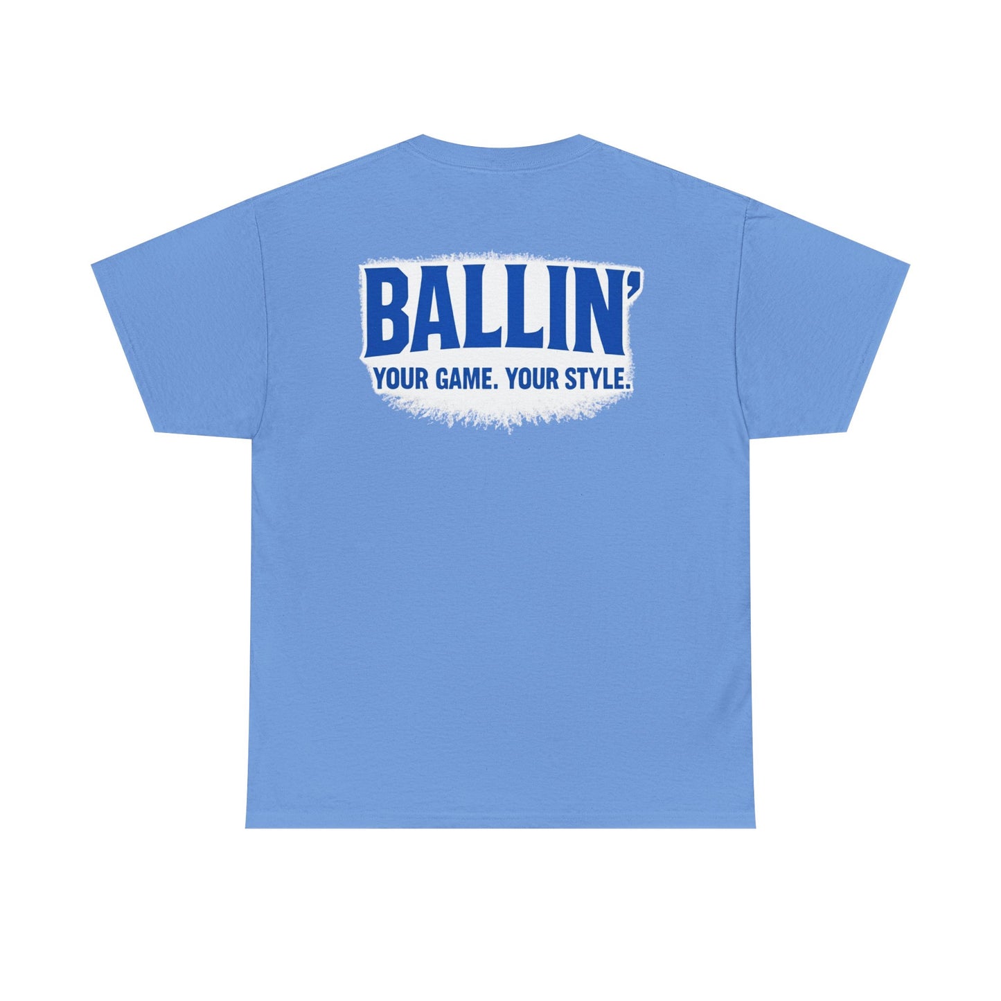 Short Sleeve Carolina Blue Basketball Tee Shirt