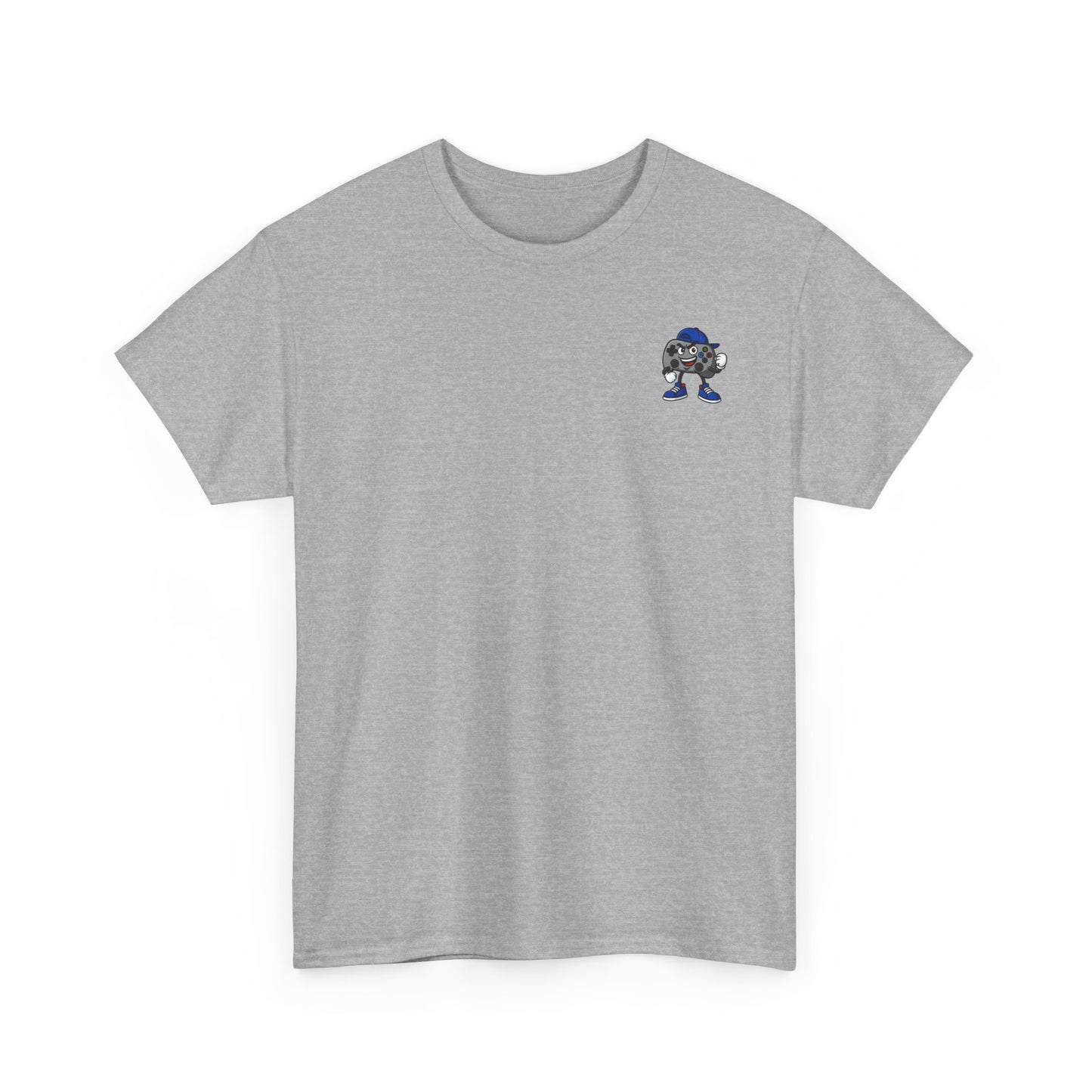 Short Sleeve Gamer Grey Tee Shirt