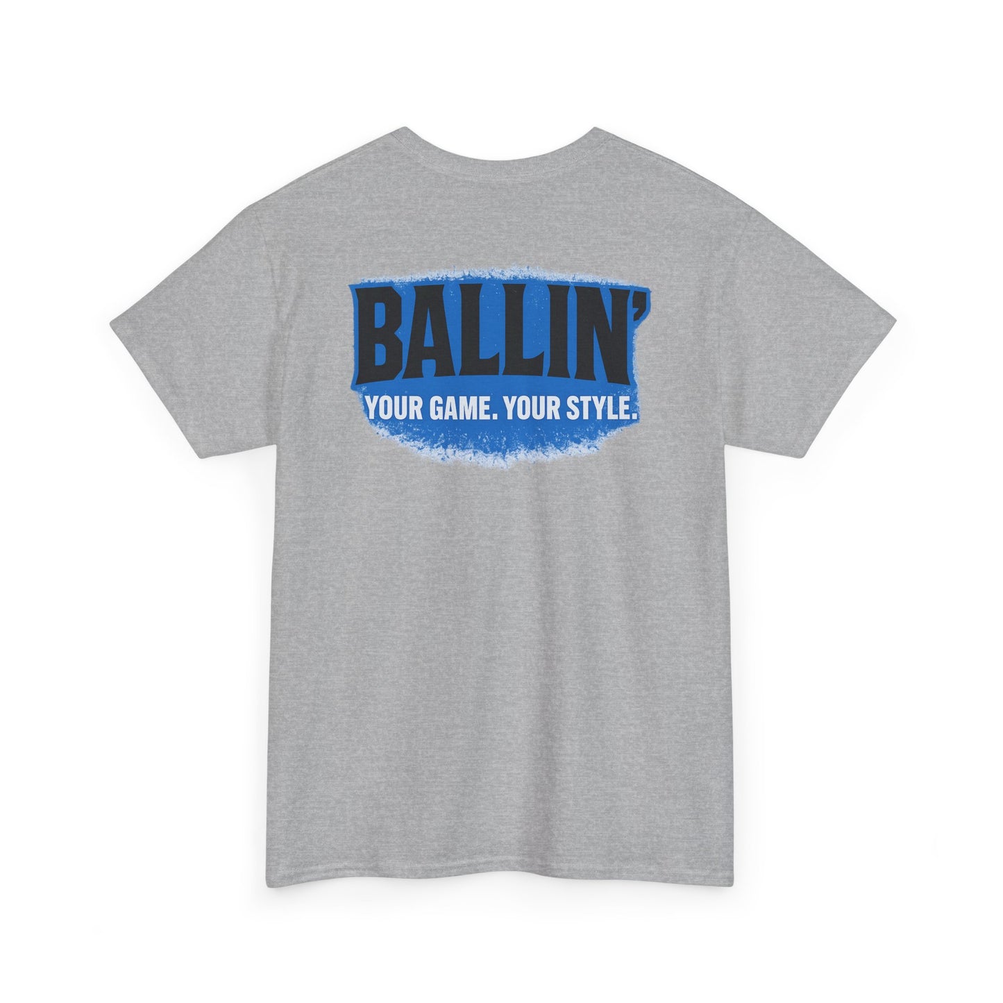 Short Sleeve Hockey Grey Tee Shirt