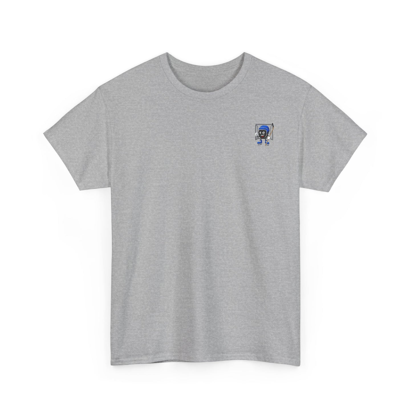 Short Sleeve Hockey Grey Tee Shirt