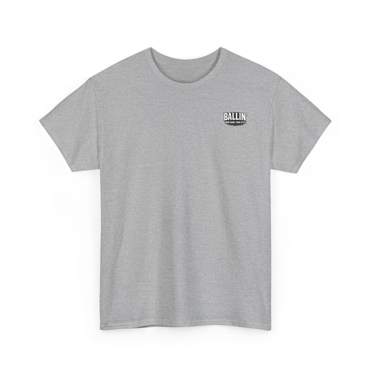 Short Sleeve Gray Logo Tee Shirt