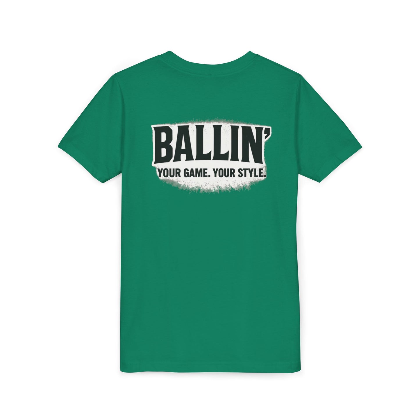 Short Sleeve Green Logo Tee Shirt