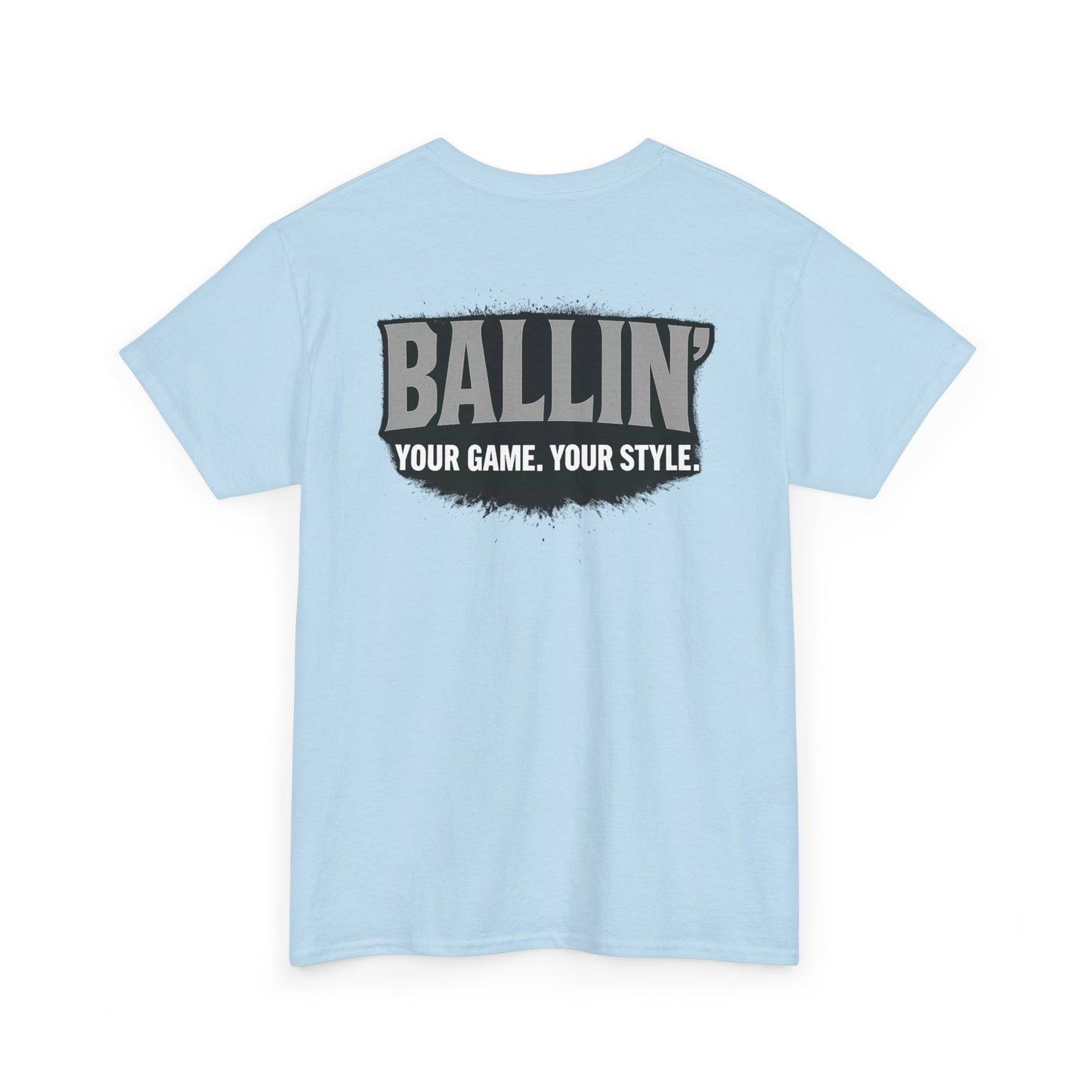 Short Sleeve Light Blue Tee Shirt