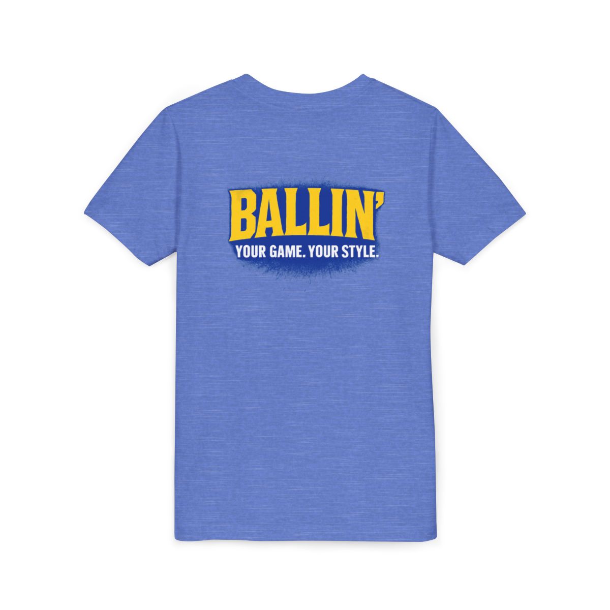 Short Sleeve Carolina Blue Football Tee Shirt