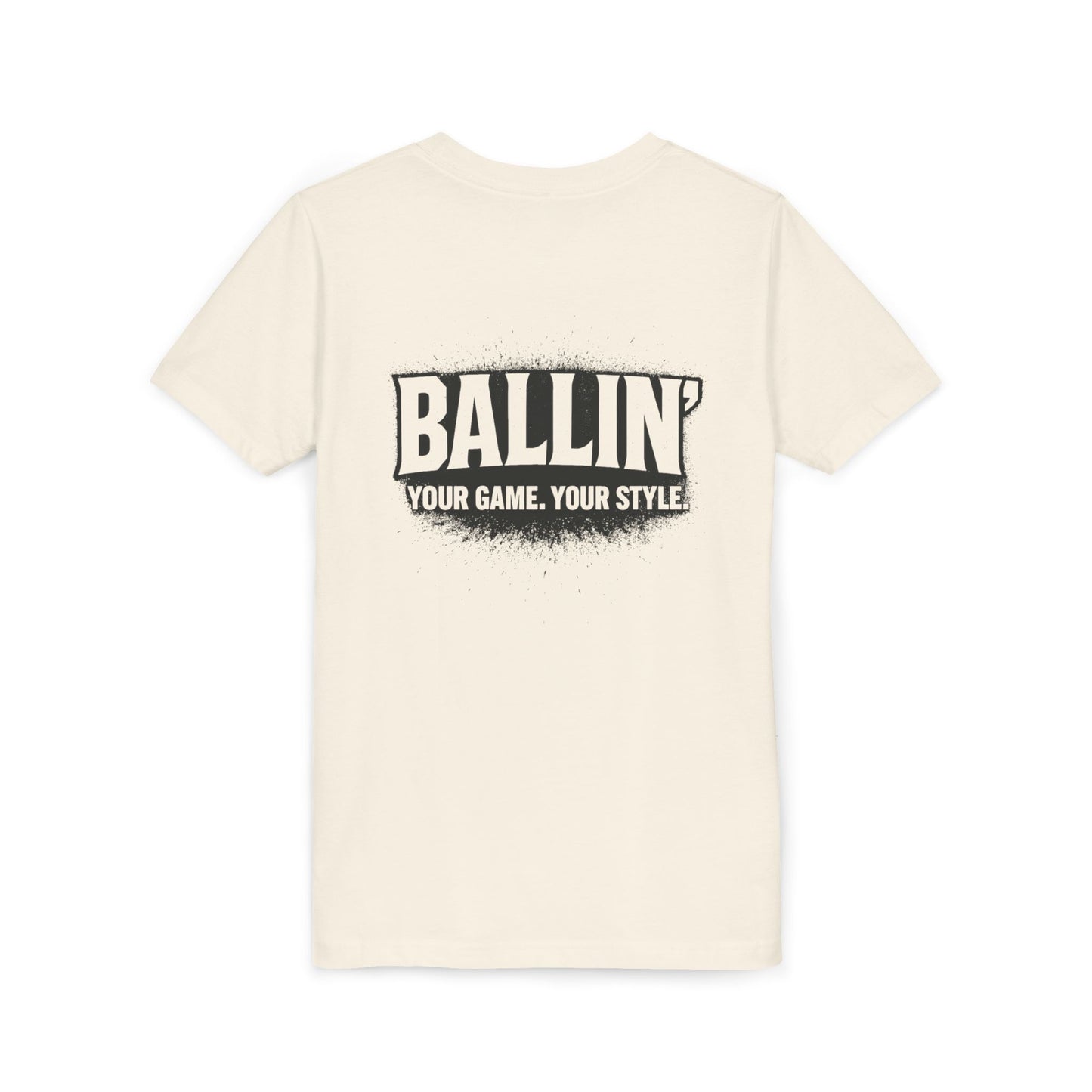 Short Sleeve Natural Soccer Tee Shirt