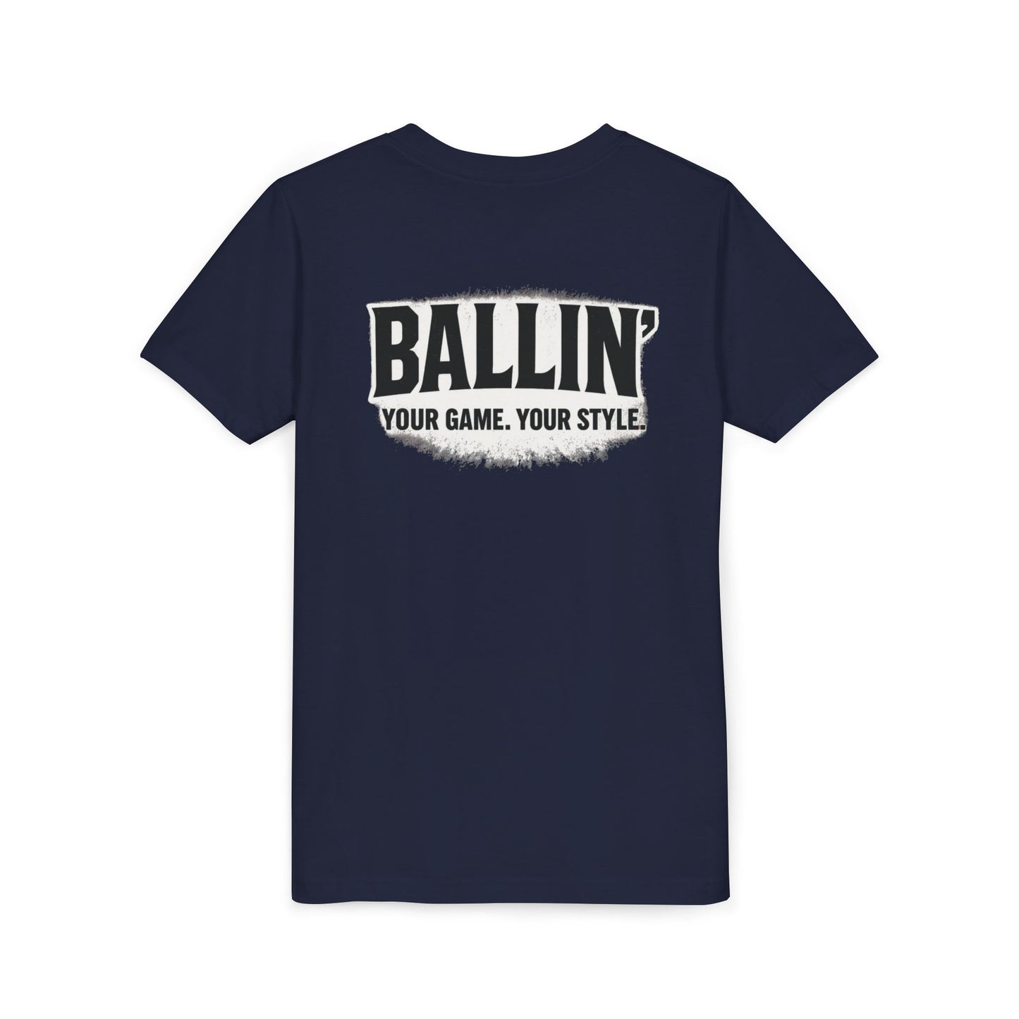 Short Sleeve Navy Soccer Tee Shirt