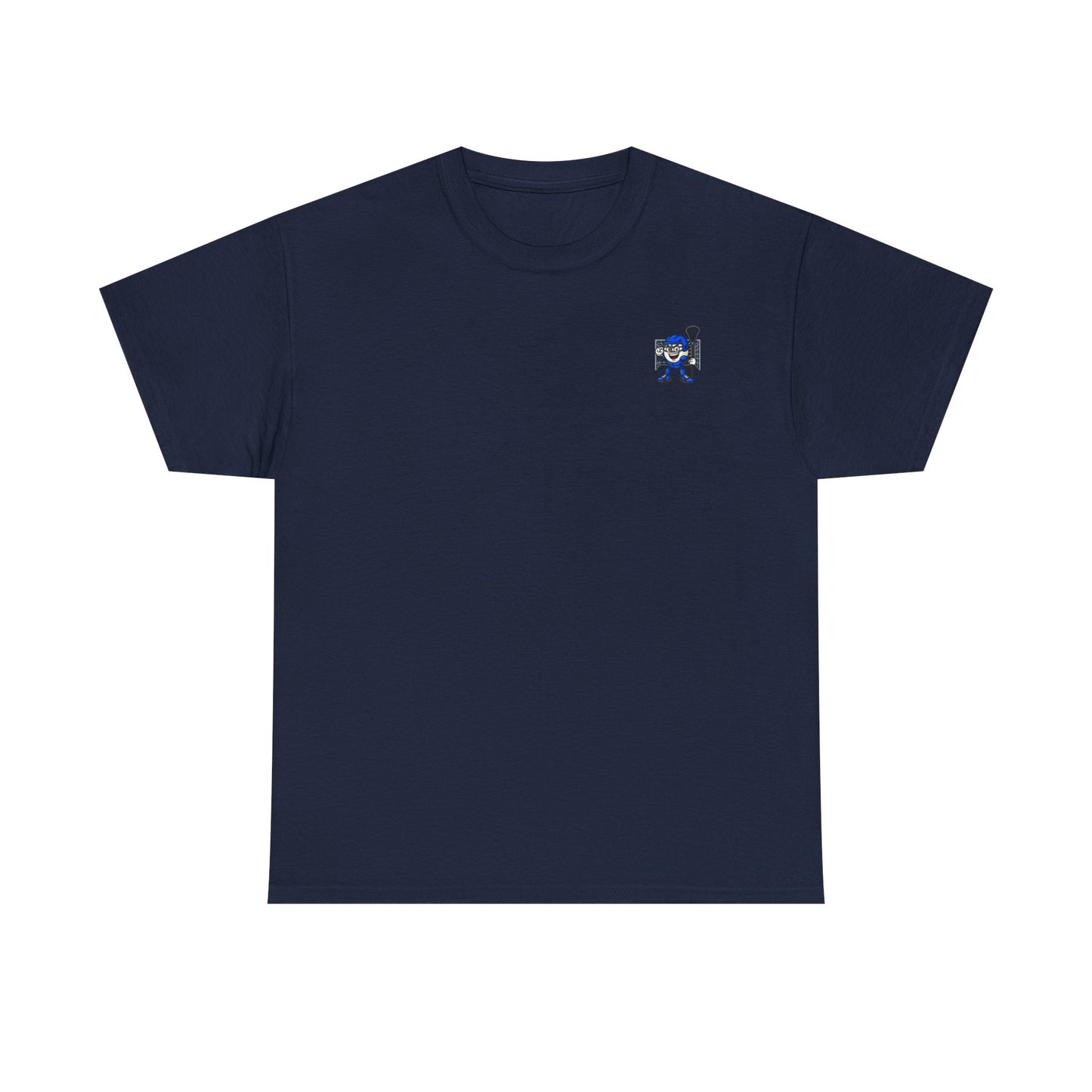 Short Sleeve Navy Lacrosse Tee Shirt