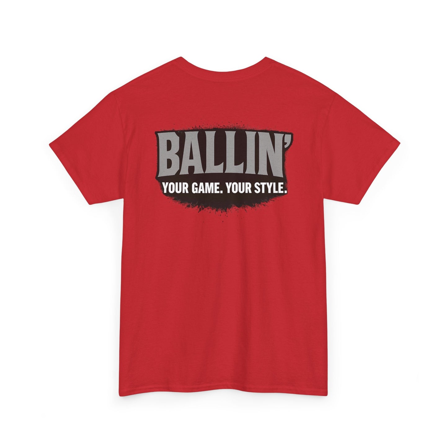 Short Sleeve Gamer Red Tee Shirt