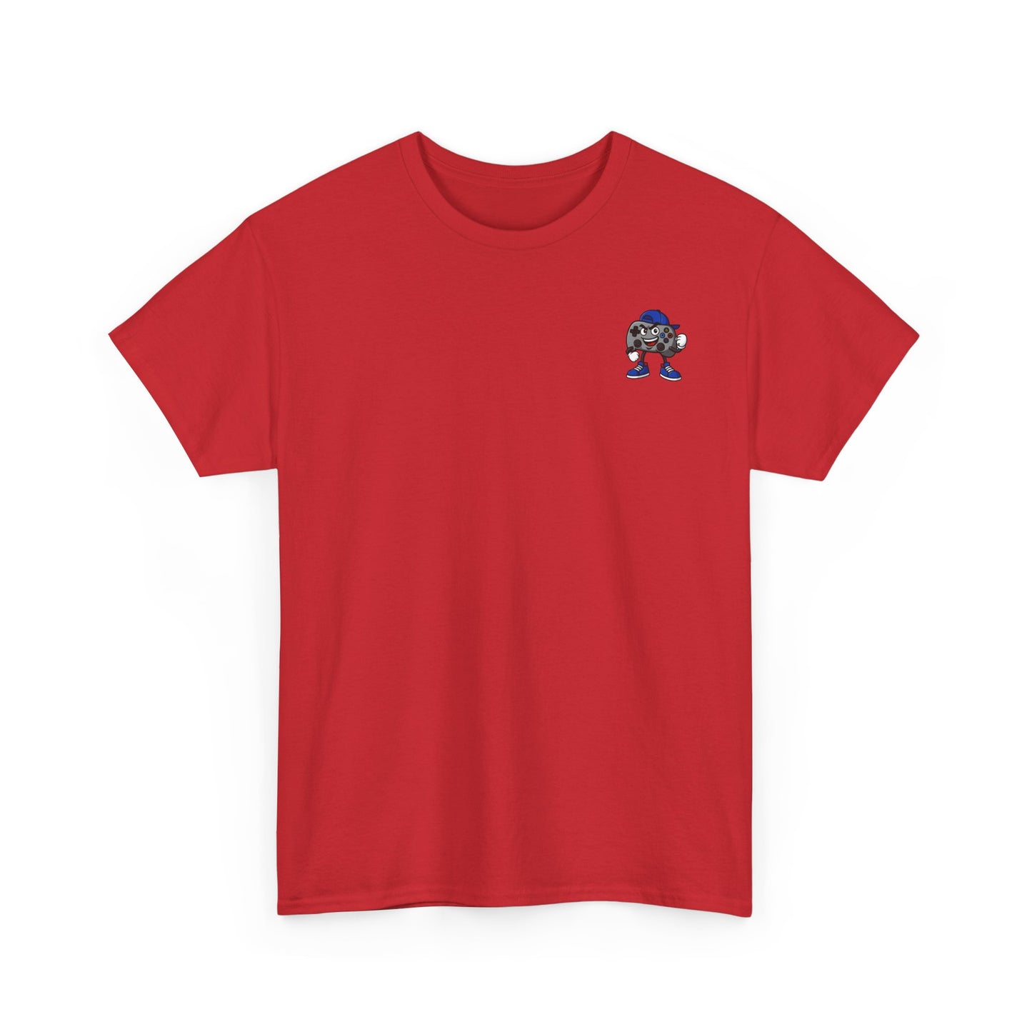 Short Sleeve Gamer Red Tee Shirt