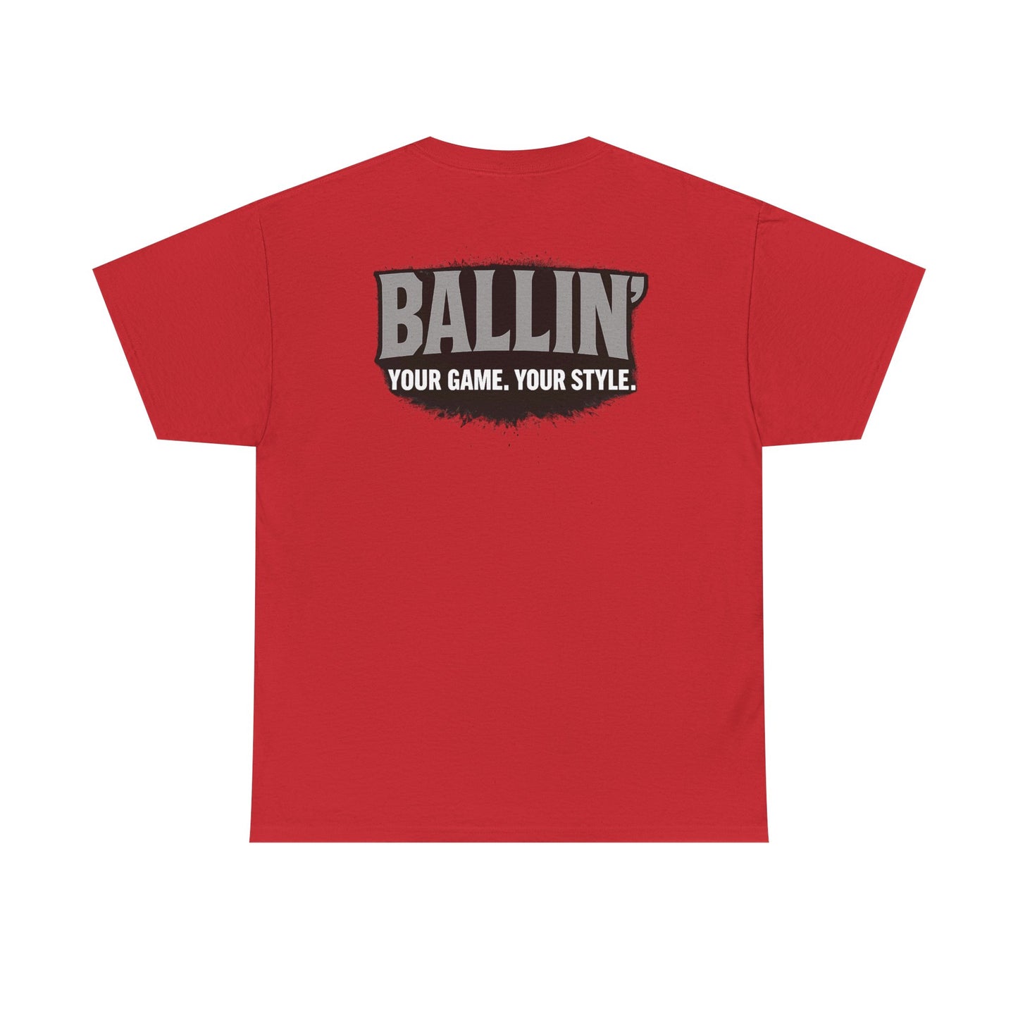 Short Sleeve Hockey Red Tee Shirt