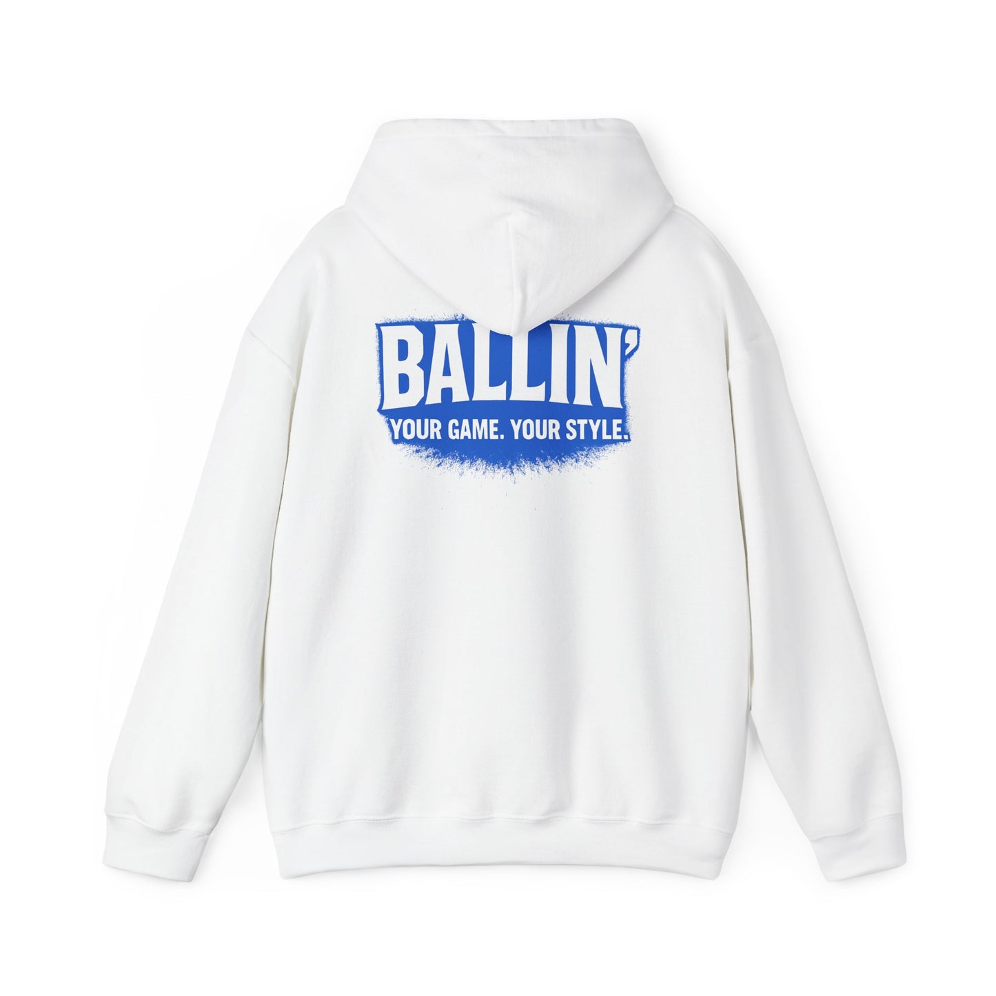 Basketball White Sweatshirt