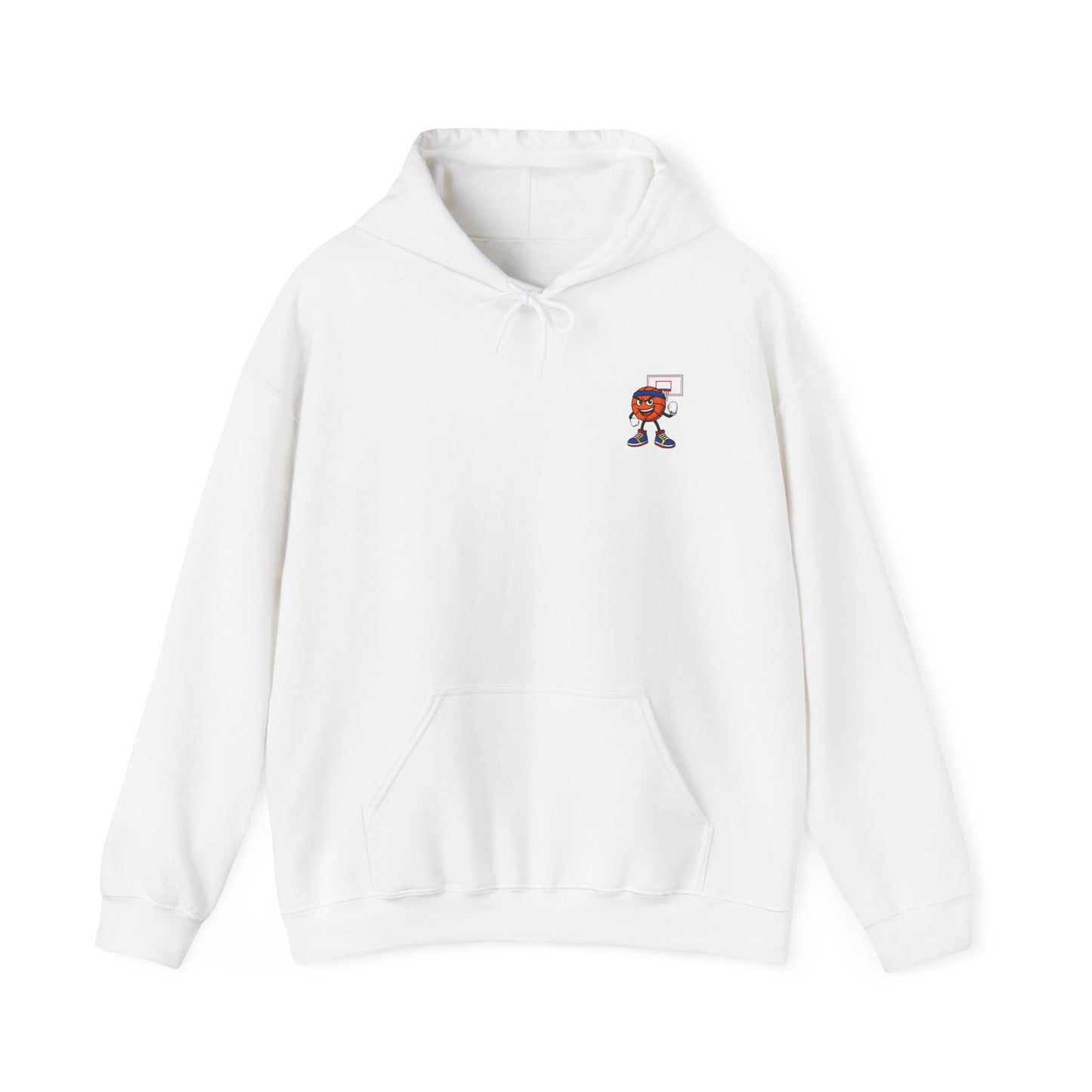 Basketball White Sweatshirt