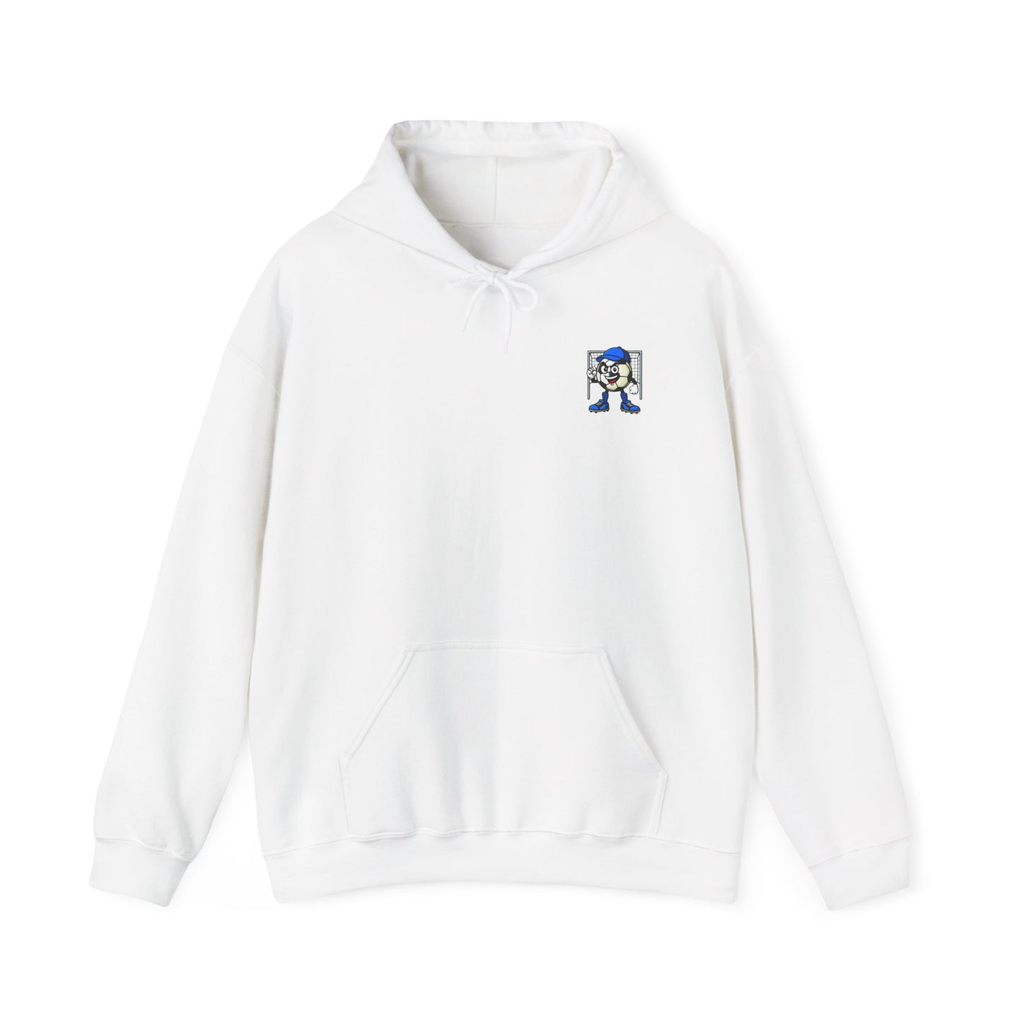 Soccer White Sweatshirt