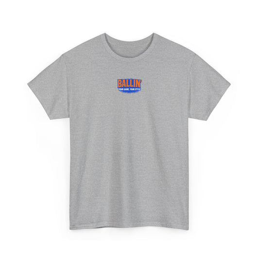 Short Sleeve Gray Basketball "67" Tee Shirt