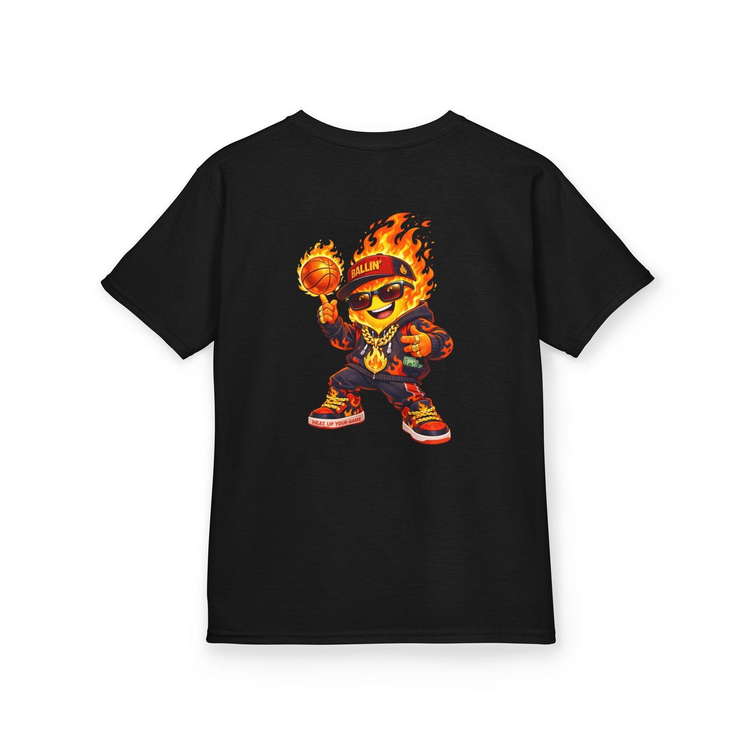 Black Fireball Tee Shirt