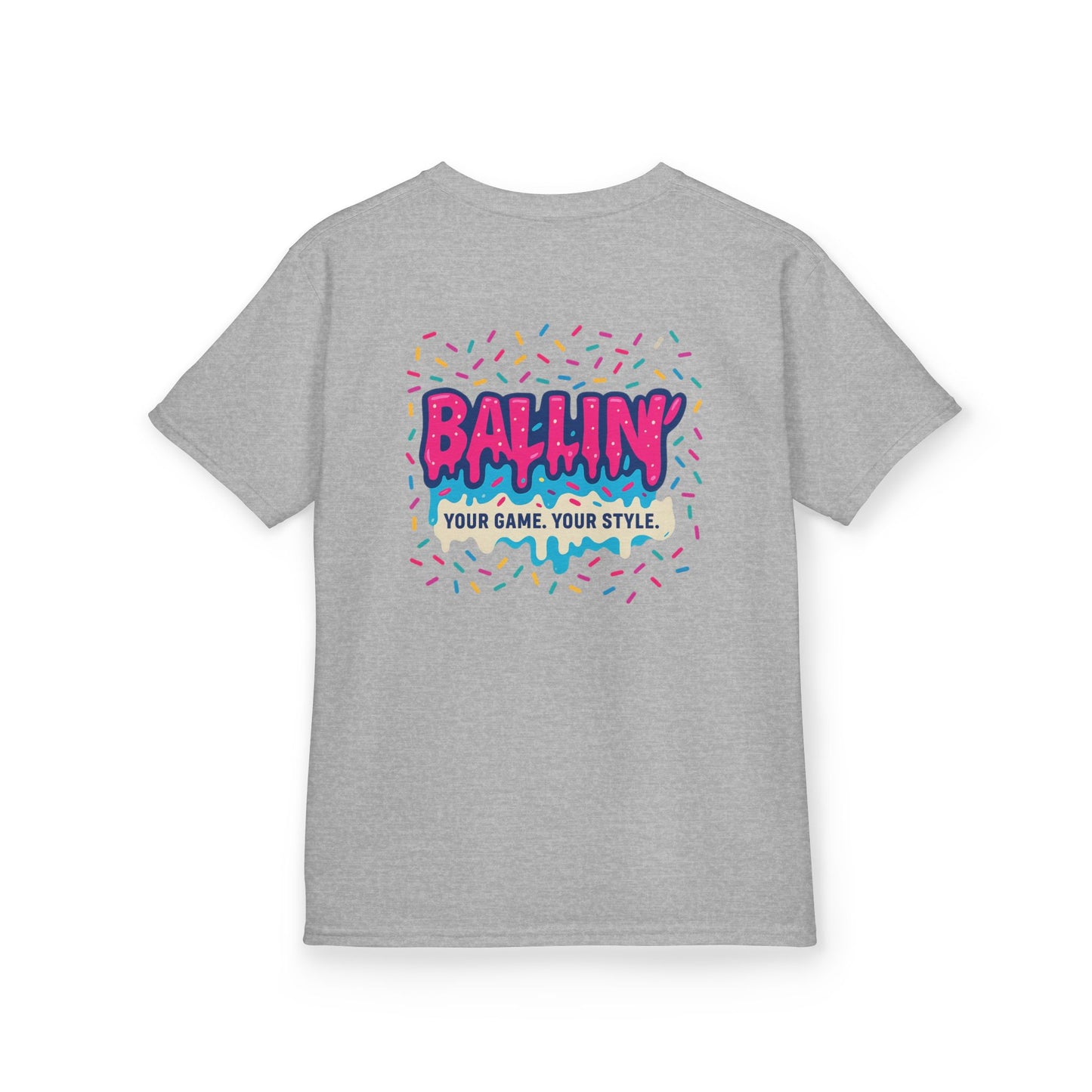 Gray Ice Cream Tee Shirt