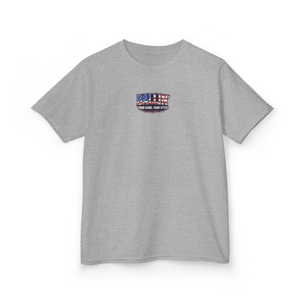 Grey America Tee