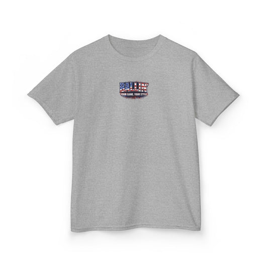 Grey America Tee