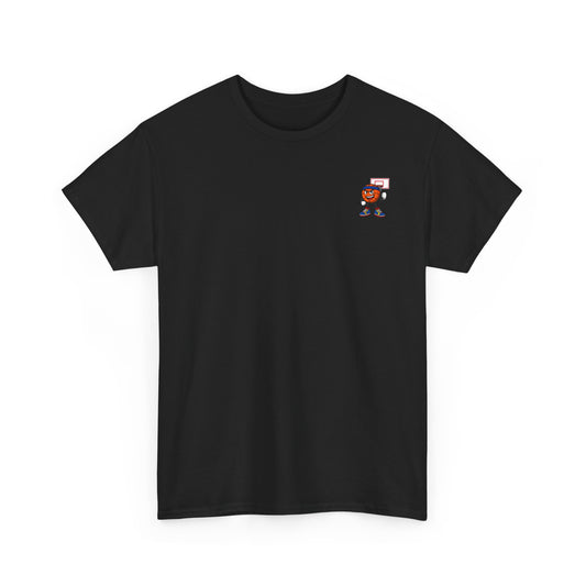 Short Sleeve Black Basketball Tee Shirt