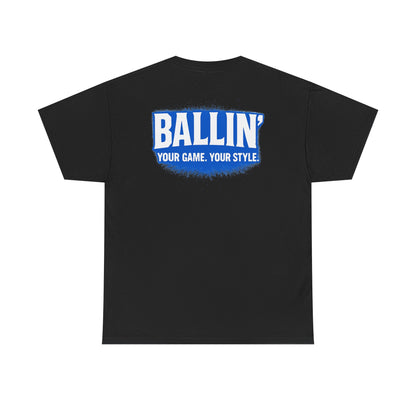 Short Sleeve Black Lacrosse Tee Shirt