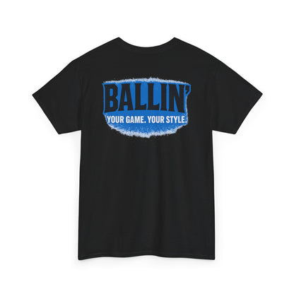 Short Sleeve Hockey Black Tee Shirt
