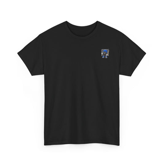 Short Sleeve Hockey Black Tee Shirt