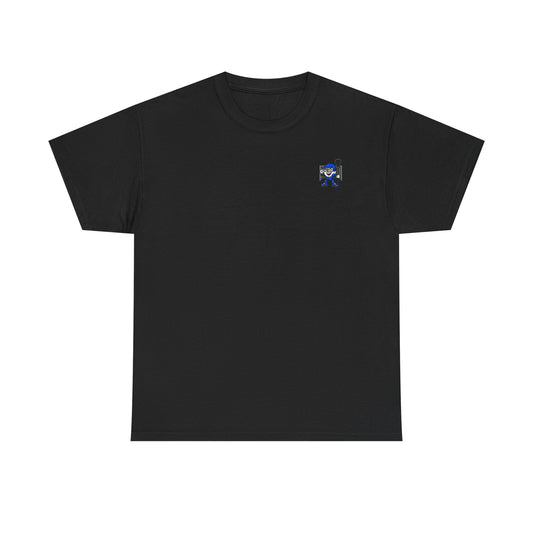 Short Sleeve Black Lacrosse Tee Shirt