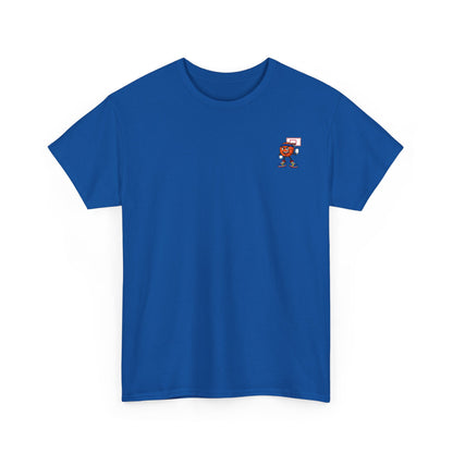 Short Sleeve Cobalt Blue Basketball Tee Shirt