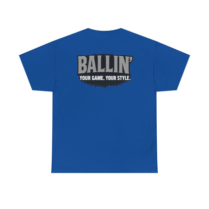 Short Sleeve Hockey Cobalt Blue Tee Shirt