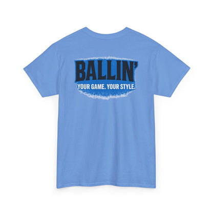 Short Sleeve Hockey Carolina Blue Tee Shirt
