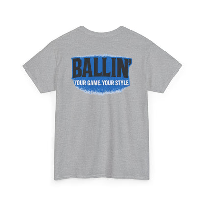 Short Sleeve Hockey Grey Tee Shirt