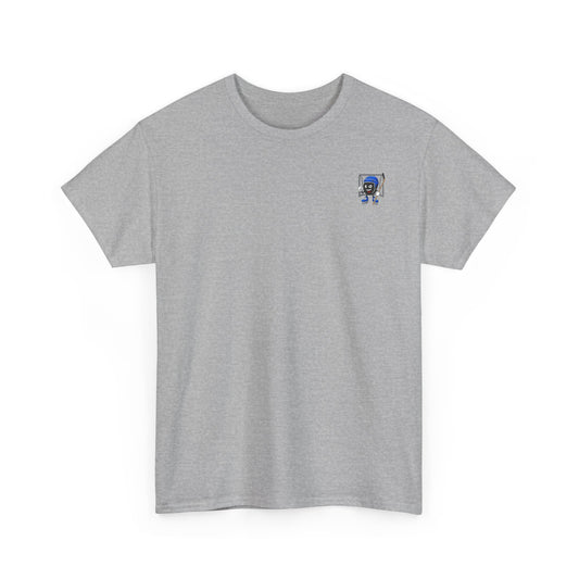 Short Sleeve Hockey Grey Tee Shirt