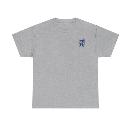 Short Sleeve Gray Lacrosse Tee Shirt