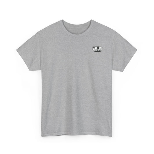 Short Sleeve Gray Logo Tee Shirt