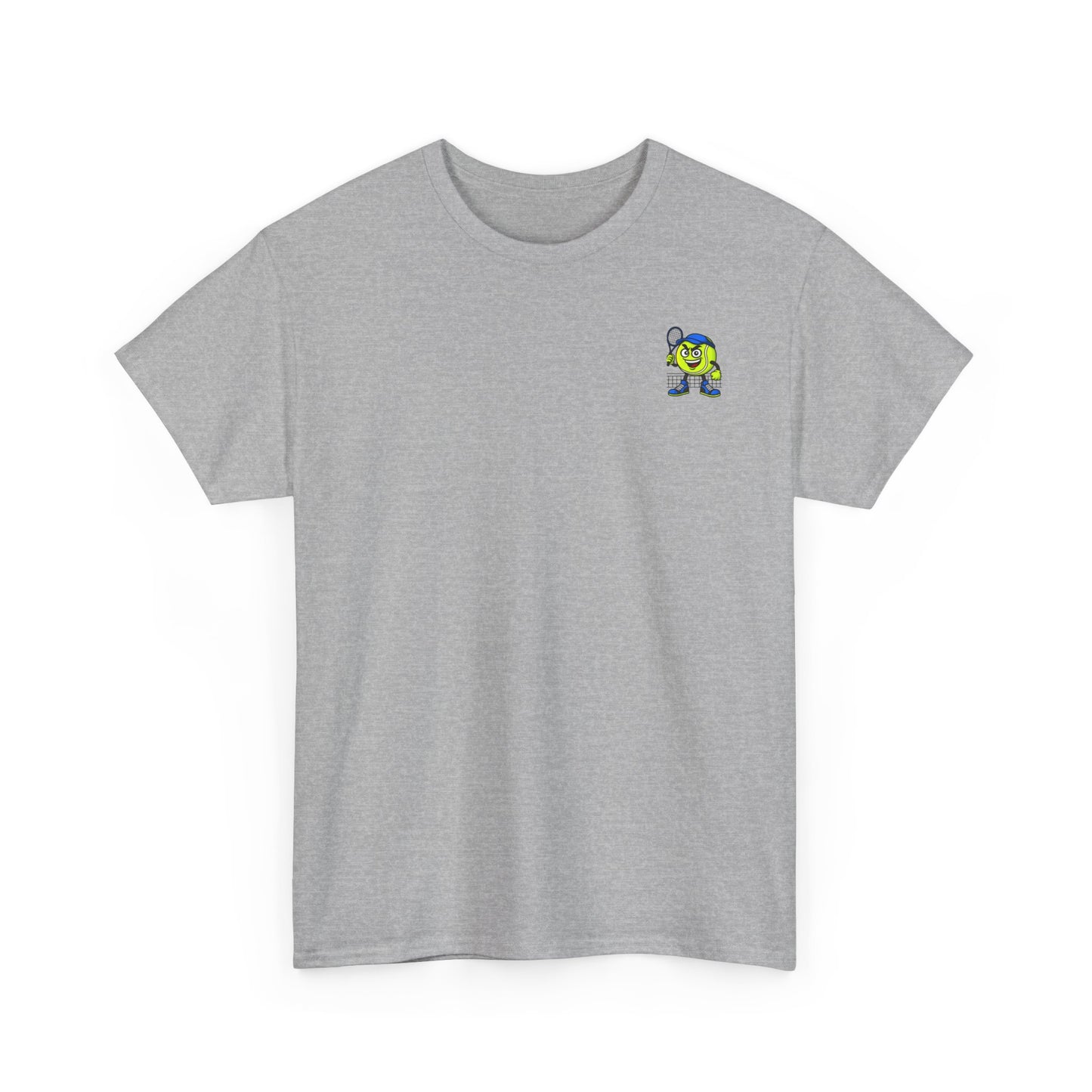Short Sleeve Gray Tennis Tee Shirt