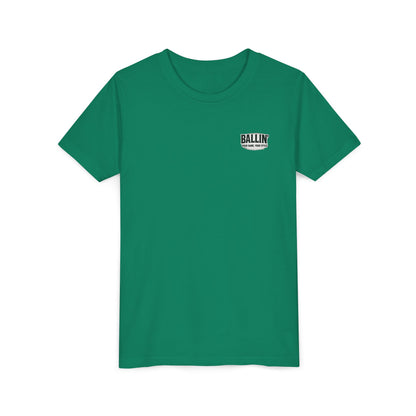 Short Sleeve Green Logo Tee Shirt
