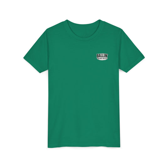 Short Sleeve Green Logo Tee Shirt