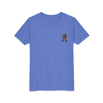 Short Sleeve Carolina Blue Football Tee Shirt