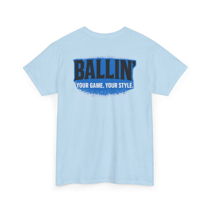 Short Sleeve Hockey Light Blue Tee Shirt