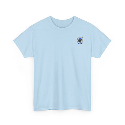 Short Sleeve Hockey Light Blue Tee Shirt