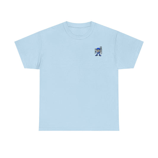 Short Sleeve Light Blue Lacrosse Tee Shirt