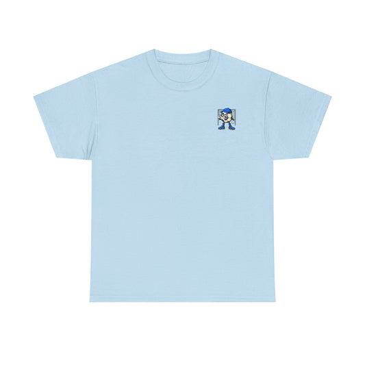Short Sleeve Light Blue Soccer Tee Shirt