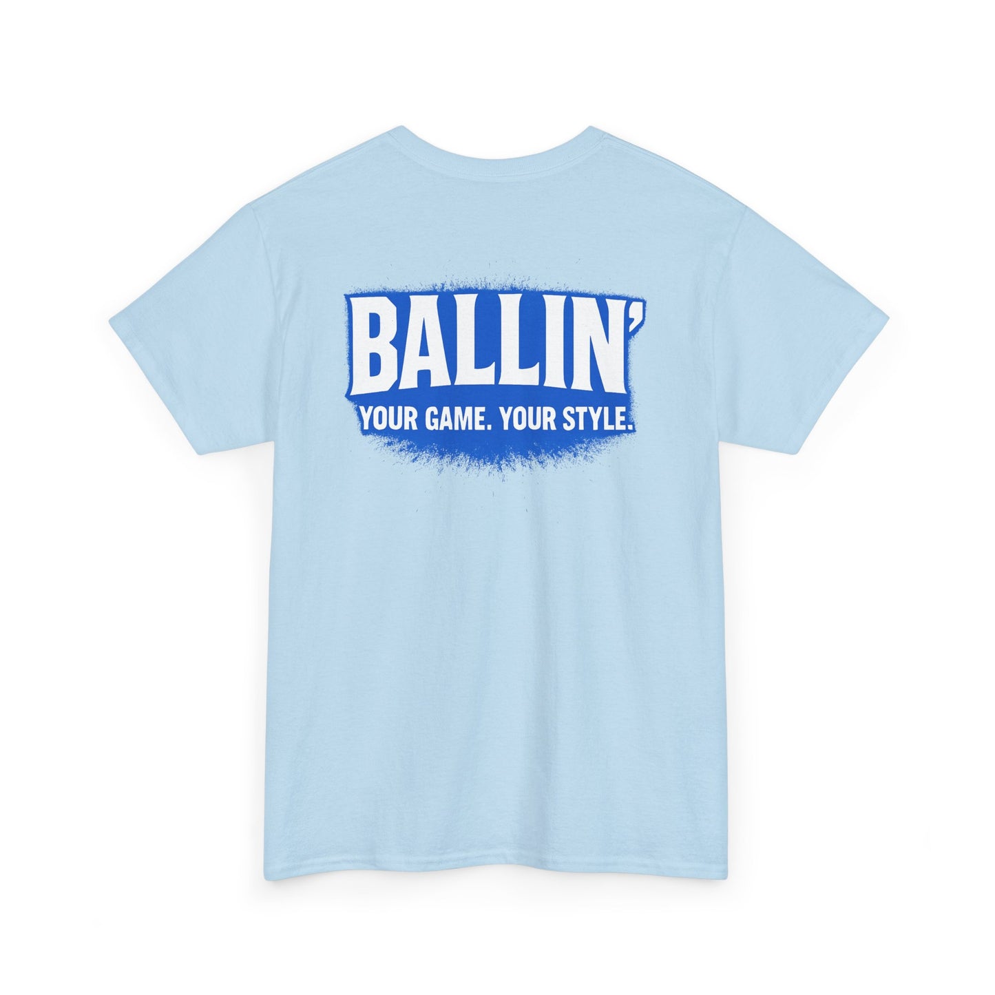 Short Sleeve Light Blue Tennis Tee Shirt